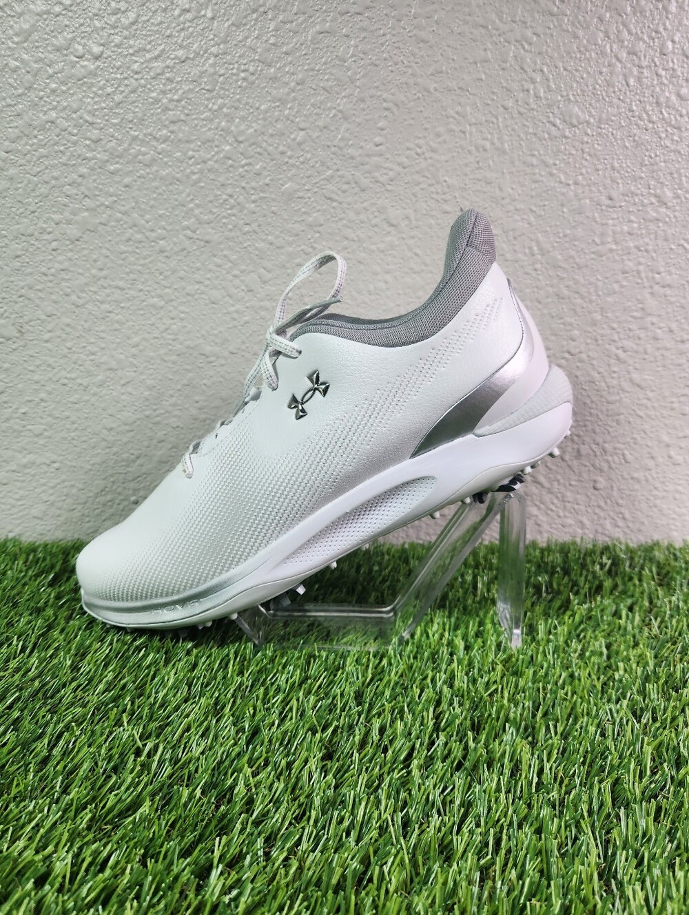 Under Armour Drive Fade UA White Men’s Golf Shoes Size 9.5 NEW! 3027878-101